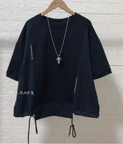 White Hoodie Women Long Sleeve Drawstring Casual Sweatshirts