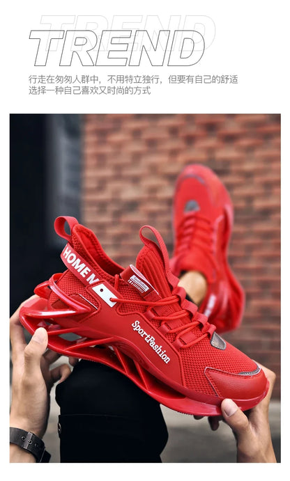 Casual Men's Sneakers Breathable Luxury Trainer Race Shoes Fashion Running Tenis for Men And Women