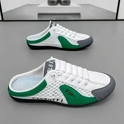 Men's Fashion Soft-soled Half Slippers Summer Men Trendy Bottom Casual Shoes Soft Sole Sneakers Zapatos De Hombre Plus Size 48