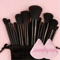 Professional Makeup Brush Set - Soft Fluffy Kabuki & Blending Brushes for Foundation, Powder, Eyeshadow | Beauty Tools Kit