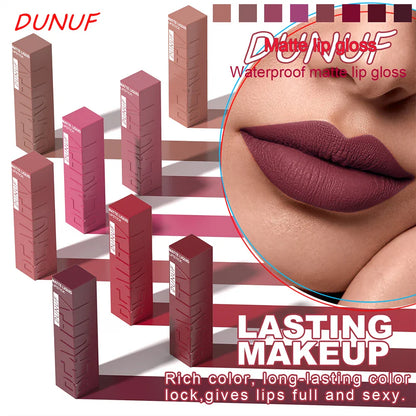 Lip Gloss Lipstick Easy To Color Waterproof Easy-color Sweat-proof Non-stick To Cups, Y2K Fancy Fashion Suitable For Christmas