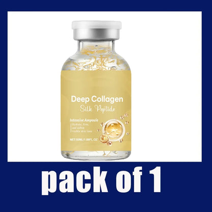 Silk Peptide Ampoule | Anti-Aging Serum with Collagen & 30 Peptide Complex for Intensive Lifting, Skin Tightening & Firming