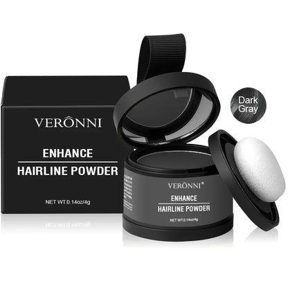 Hair Line Powder 4g Black Root Cover Up Natural Instant Waterproof Hairline Shadow Powder Hair Concealer Coverage 14 color