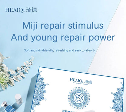 Facial Blue Copper Peptide Antioxidant Freeze-Dried Powder Essence Kit Repair Skin Moisturizing Rejuvenating Skin Care