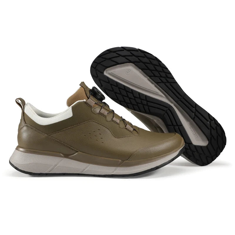 New Men's Shoes Genuine Leather  Fashion Low-top Men's Casual Trendy Shoes Running Sports