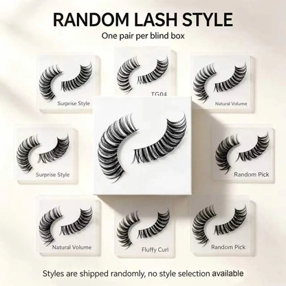 Yiernuo 1/5 Pairs Long Transparent Band Vegan Eyelash D Curl Russian Eyelashes Clear Band Lashes Invisible Band Lashes