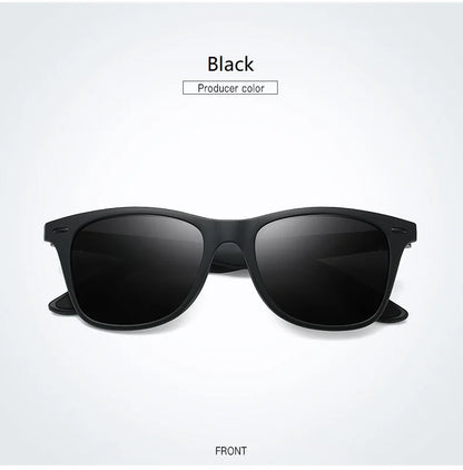 1-2-3PCS Fashion Vintage Square Unisex Driving Fishing Sunglasses Men Women Luxury Brand Designer Sun Glasses Anti-Glare Eyewear