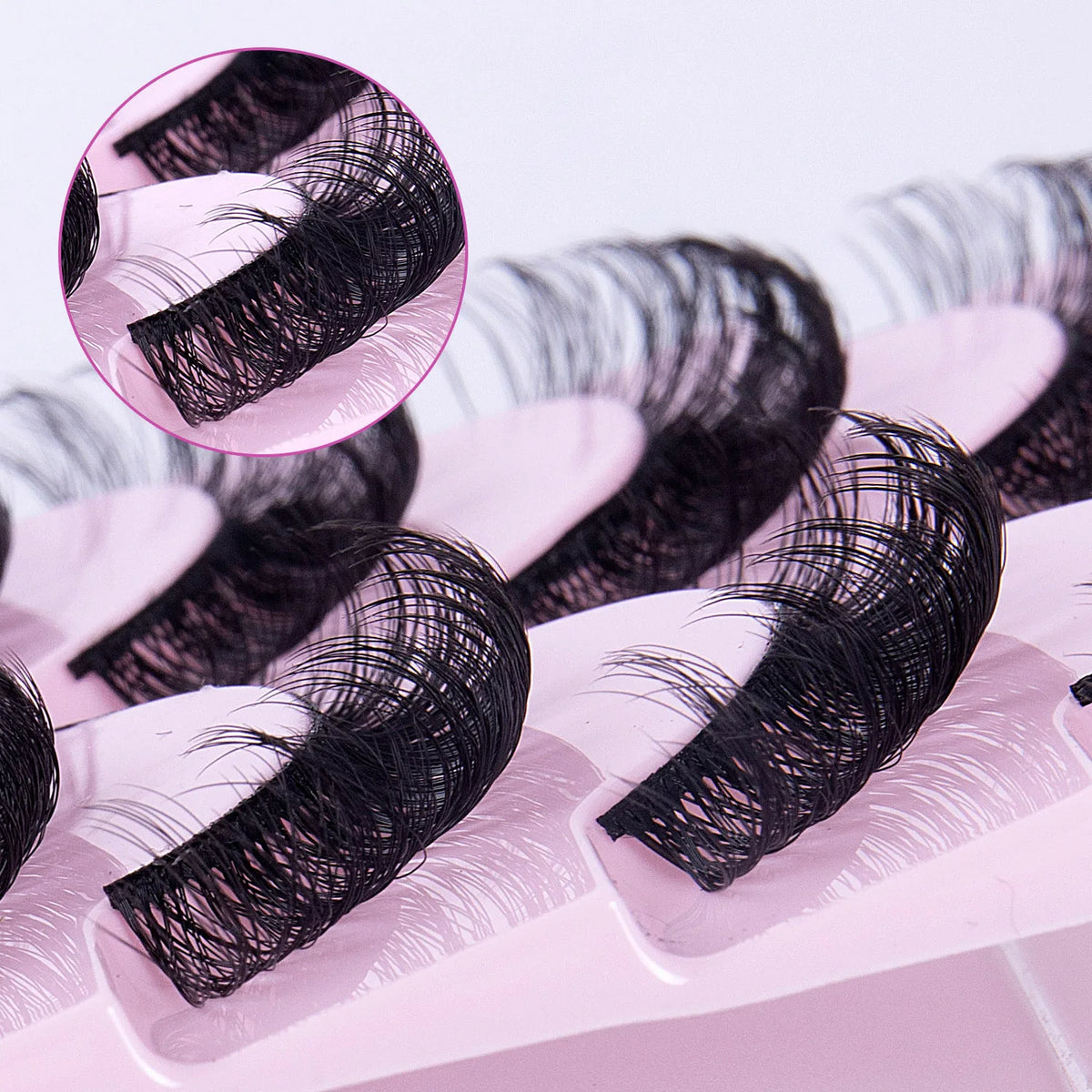 Fashion Russian Strip Lashes 2/5/10 Pairs 3D Mink Lashes Natural Eyelashes Dramatic False Eyelashes Wholesale Eyelash Extension