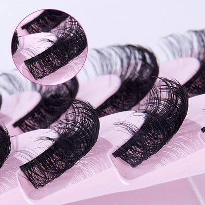 Fashion Russian Strip Lashes 2/5/10 Pairs 3D Mink Lashes Natural Eyelashes Dramatic False Eyelashes Wholesale Eyelash Extension