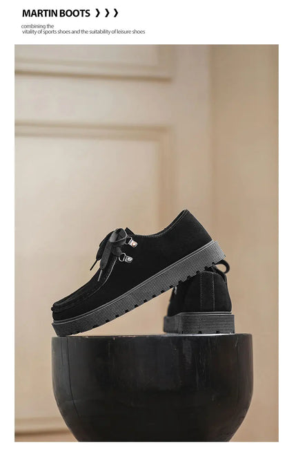 Men Thick Soled Sneakers Fashion Spring/Autumn Soft Board Shoes Personalized Trend Versatile Multi Functional Men Casual Shoes