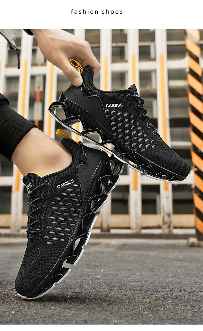 Casual Sneakers Mens Shock-absorb Running Shoes Lightweight Breathable Sports Shoes for Men 2026 New Trendy Gym Trainers for Man