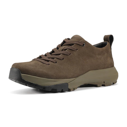 Men Sports Running Shoes Outdoor Walking Soft Casual Sneakers Fashion Designer Genuine Leather Sneaker Waterproof Shoes Men
