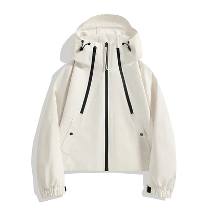 CHRLCK Women Waterproof Hiking 3IN1 Jackets Winter Warm Windproof Windbreakers Women Camping Trekking Thin Jacket Woman