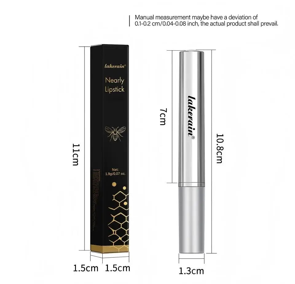 Honey Healthy Natural Colorless Lip Balm Lipstick Long Lasting Moisturizing Lips Plumper Nourish Makeup Lip Care Cosmetics