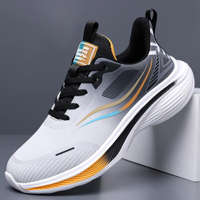 Men's Fashion Sneakers Breathable Comfortable Lightweight Walking Shoes Casual Sports Running Tennis Gym Training Shoes for Men