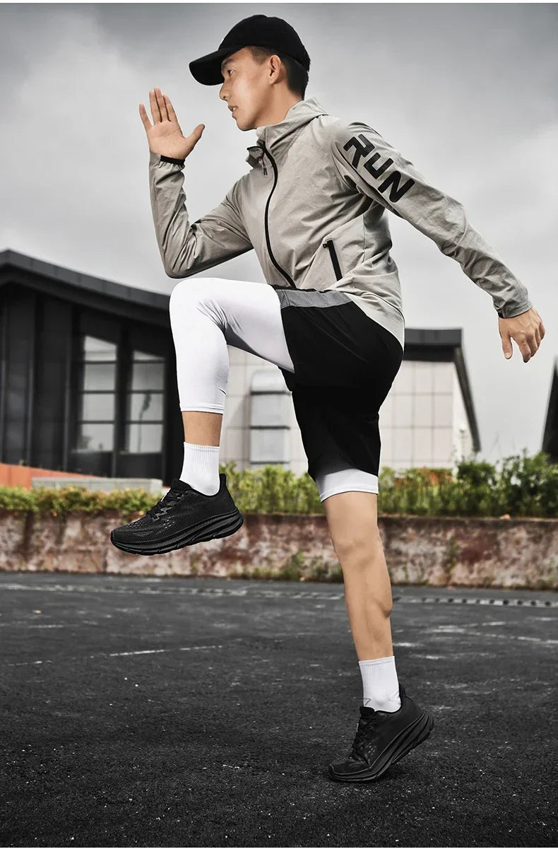 New Running Casual Sports Shoes Outdoor Comfortable Spring Summer Non-slip Sneakers Unisex for Men Women Soft Trainer Men Trail