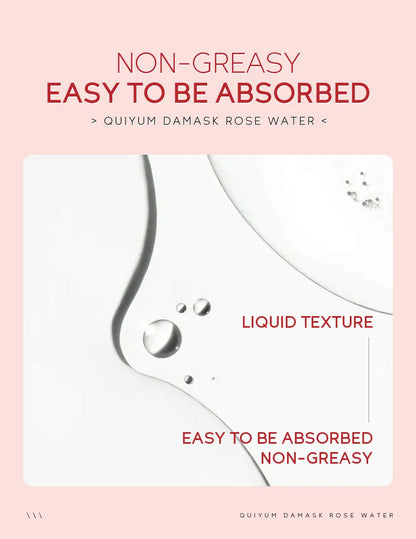 Face Care Rose Water Nourishing Skin Improve Dullness Anti Aging Facial Toner Damask Korean Skincare Products 100ml