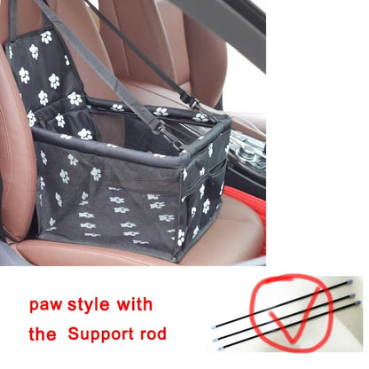 2025 High Quality Breathable Pets Carrier Car Seat Basket Safe Travel Carrier House Kennel Puppy Handbag Outdoor Pet Supplies