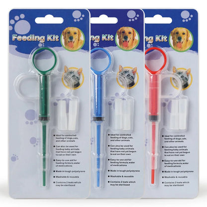 Pet feeding syringe safe and comfortable pet cat dog feeding medicine stick deworming liquid medicine syringe pet supplies