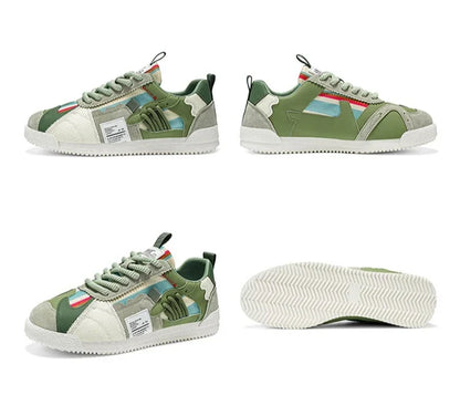Large Size Men's White Sneakers Autumn Comfortable Non Slip Running Shoes Luxury Soft Sole Fashion Lace Up Outdoor Casual Shoes