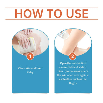 Anti Chafing Stick Running Prevent Arm Chest Thigh Chafing Irritation Aloe Soothe Moisturize Rough Skin Outdoor Anti Chafe Balm
