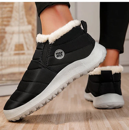 Winter Waterproof Fashion 2025 Men Casual Shoes Breathable Shoes Men Sneakers Slip On Black Men's Sneaker Leisure Soft Shoes