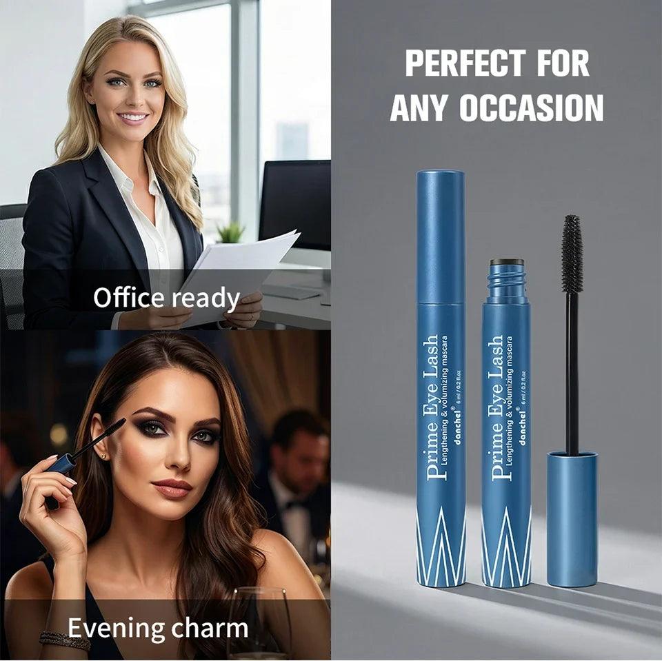 Lengthening & Volumizing Mascara Water-Resistant Long-Lasting Nourishing Strengthen Mascara Glossy Natural Finish Eye Makeup