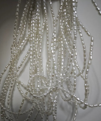 4.5 to 5.5 mm Irregular Baroque Imitation Pearl Semi-Finished Beads for Making Jewelry, DIY Necklacecklace Bracelet Accessories