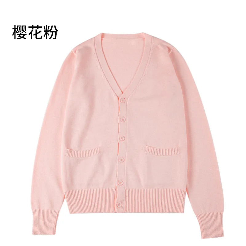 New Sweater Solid Candy Women Knit Top Fashion Female Cardigan Thin Spring Autumn Long Sleeve Adult Jacket Clothes Slim XS-2XL