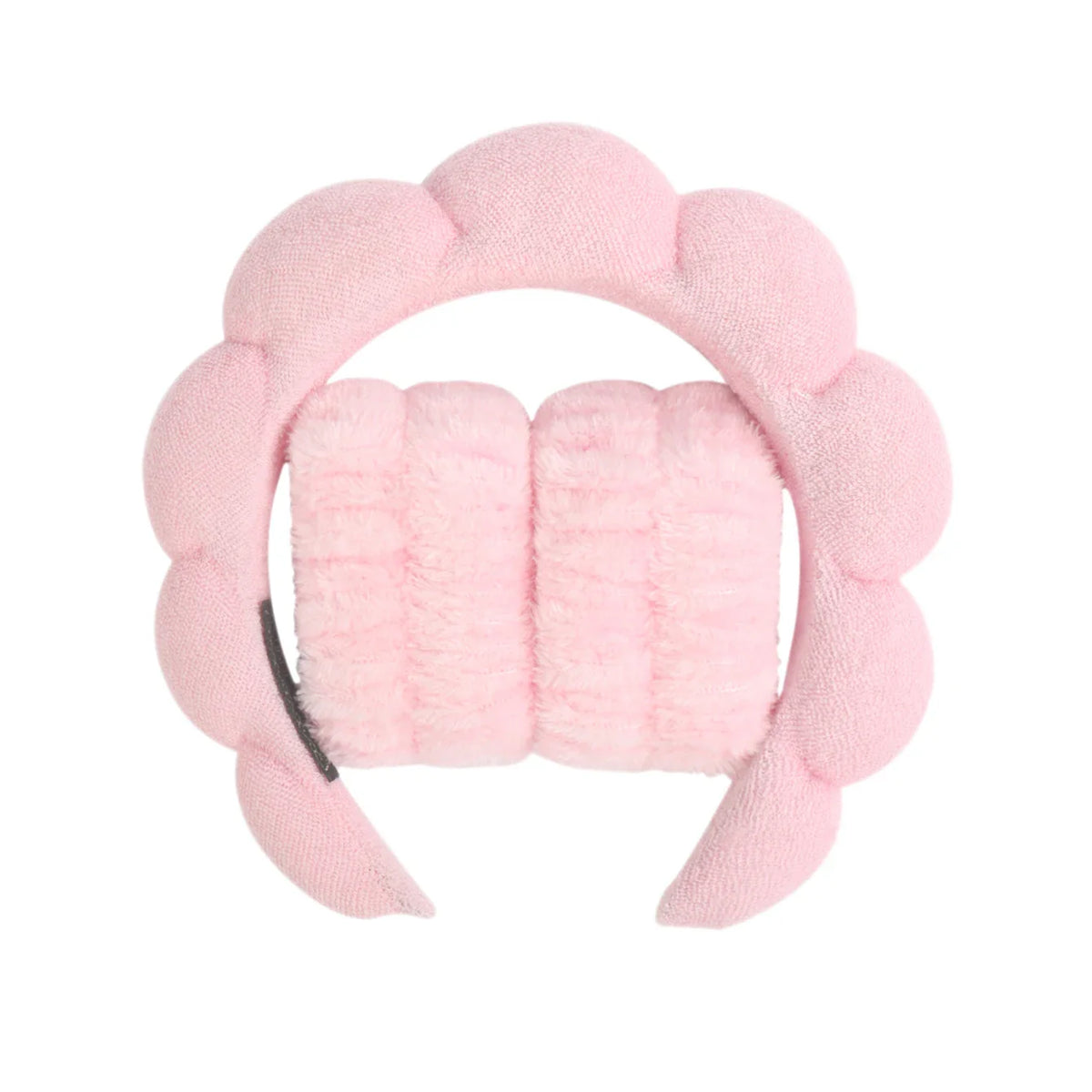 1/3Pcs Fashion Microfiber Washing Wristbands Scrunchies Puffy Headband Spa Bubble Headband for Washing Face Makeup Shower Skincare