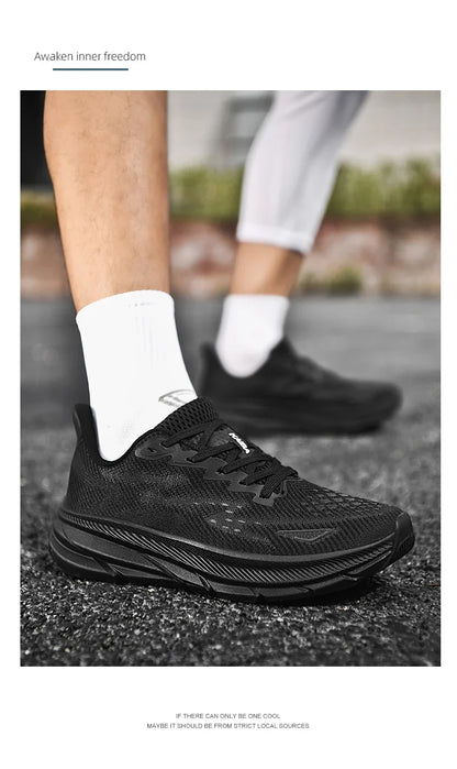 New Running Casual Sports Shoes Outdoor Comfortable Spring Summer Non-slip Sneakers Unisex for Men Women Soft Trainer Men Trail