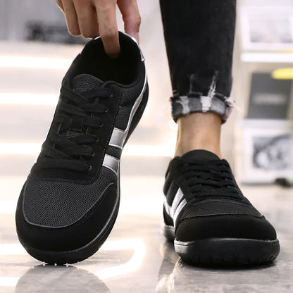 Wide Shoes Anti Slip Lightweight Breathable Running Shoes Minimalist Barefoot Cross Training Shoe Anti Slip Toe Walking Shoes