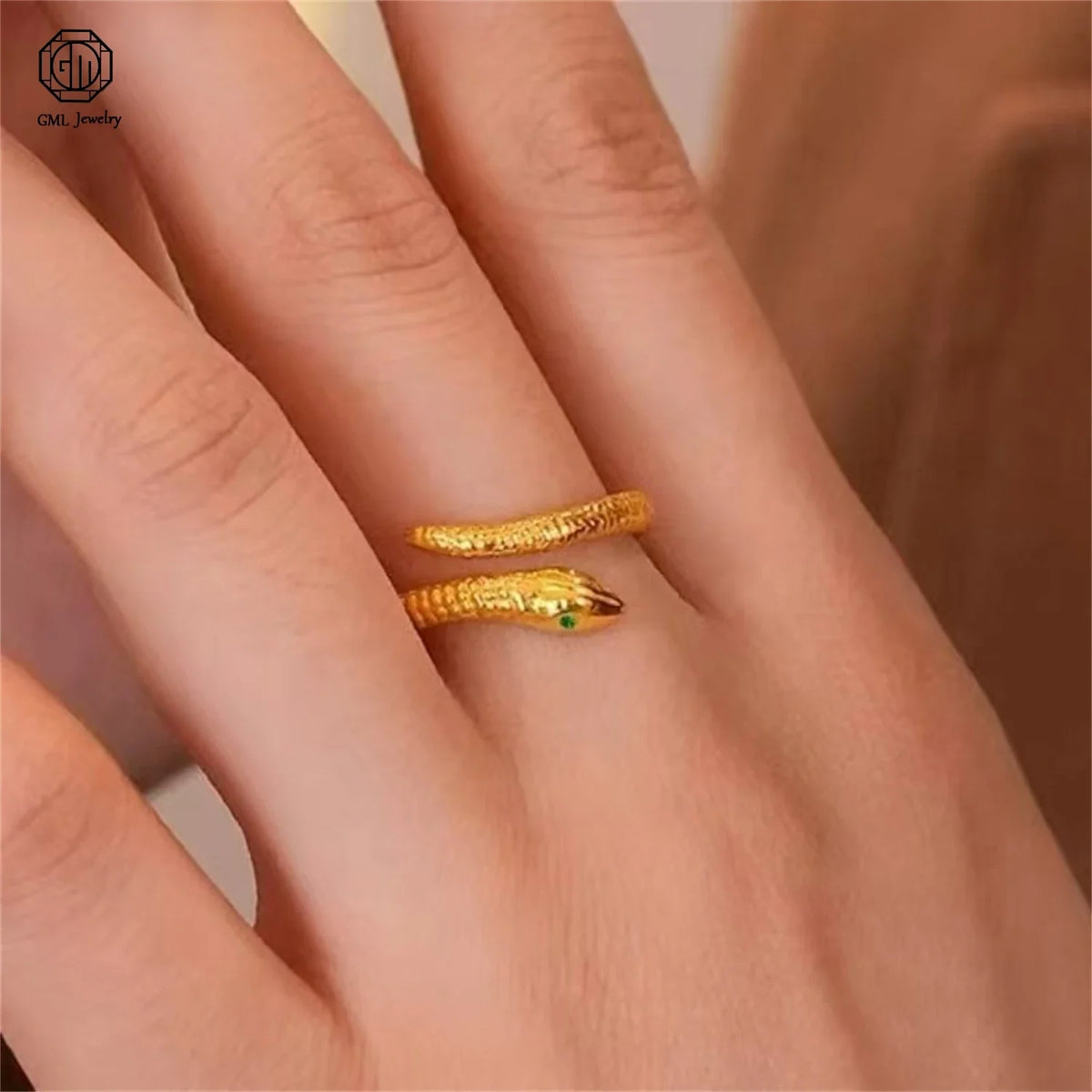 Sand Gold Adjustable Ring Matte Wide Band Openable Fade Resistant Unisex Couple Jewelry Solid Minimalist Gift