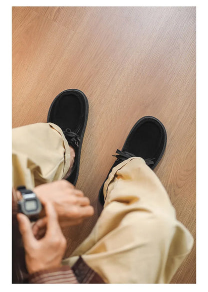 Men Thick Soled Sneakers Fashion Spring/Autumn Soft Board Shoes Personalized Trend Versatile Multi Functional Men Casual Shoes