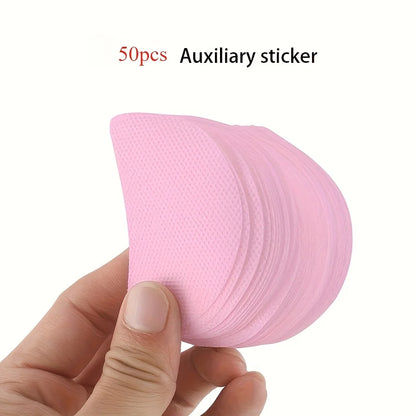 53/50/3/1pc Eyeshadow Assistant Tape Set, Eye Makeup Tape Including Eye Shadow Tape, Eyeshadow Stickers, Eye Makeup Protector