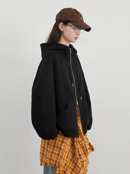 CHIC VEN Women Sweatshirts Loose New Drawstring Hooded Female Jacket BF Style Woman Sports Coat Spring Autumn 2025