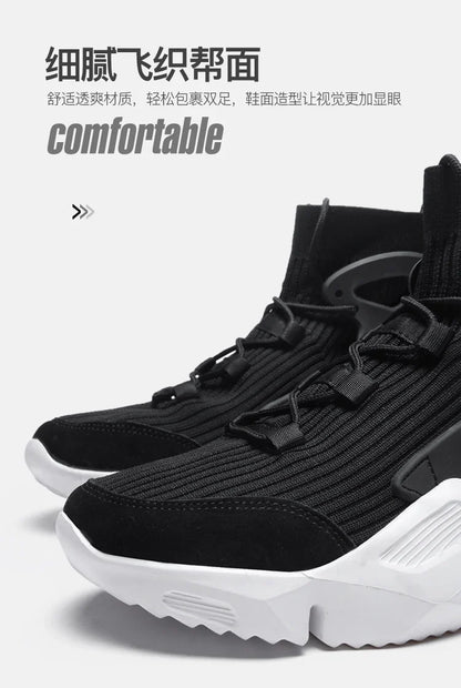 Men's Casual Sneakers Breathable Luxury Trainer Race Shoes Fashion Loafers Running Shoes for Male