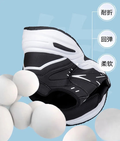 Autumn New Men Microfber Running Shoes Luxury Brand Men Shoes School Student Air-cushion Sneakers Fashion Man Casual Shoes 35-48