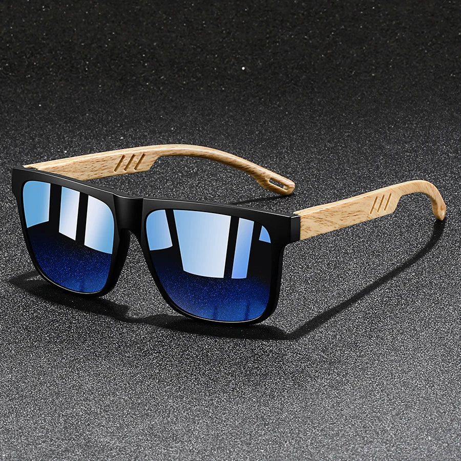 Fashion Vintage Square Square Frame Sunglasses Men Women Fishing Driving Man Luxury Brand Designer Sun Glasses UV400 Eyewear