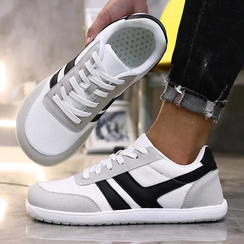 Wide Shoes Anti Slip Lightweight Breathable Running Shoes Minimalist Barefoot Cross Training Shoe Anti Slip Toe Walking Shoes