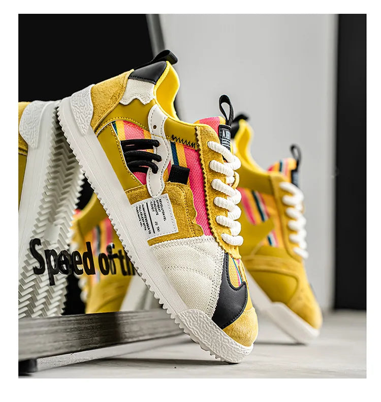 Large Size Men's White Sneakers Autumn Comfortable Non Slip Running Shoes Luxury Soft Sole Fashion Lace Up Outdoor Casual Shoes
