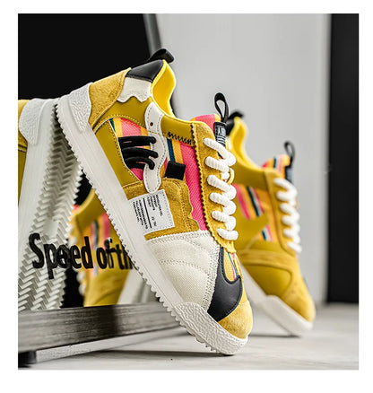 Large Size Men's White Sneakers Autumn Comfortable Non Slip Running Shoes Luxury Soft Sole Fashion Lace Up Outdoor Casual Shoes