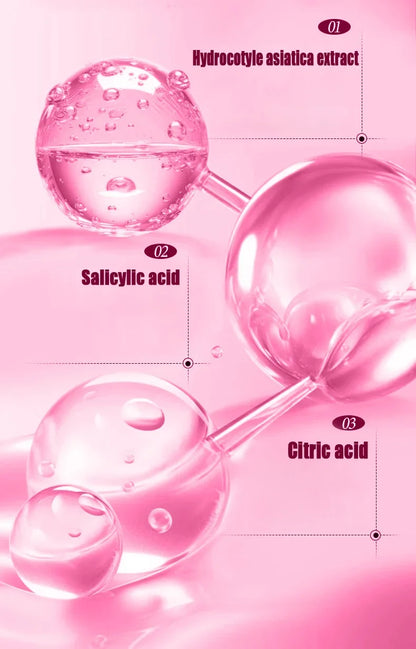 100ml Pink Salicylic Acid Acne Removing Concentrated essence - Refreshing texture, deep moisturizing, fade acne marks