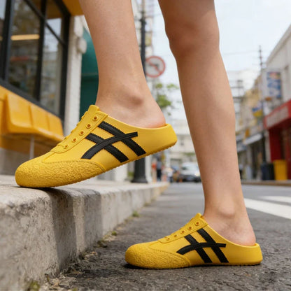 Fashion Design Eva Birken Slippers Women Lightweight Closed Toe Non Slip Beach Clogs Shoes Woman Soft Flat Sole Mules Slippers