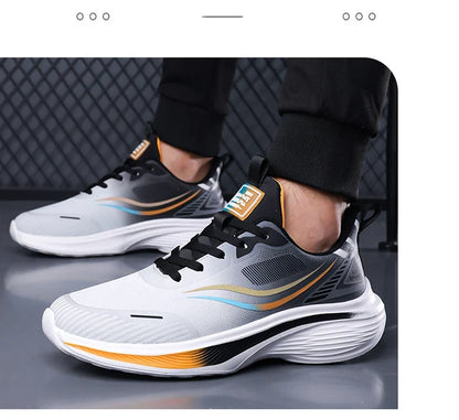 Men's Fashion Sneakers Breathable Comfortable Lightweight Walking Shoes Casual Sports Running Tennis Gym Training Shoes for Men
