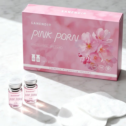 PDRN Salmon DNA Pink Cocktail Facial Serum For Face Glowing Hyaluronic Acid Korean 5 Box With Free EMS RF Tool