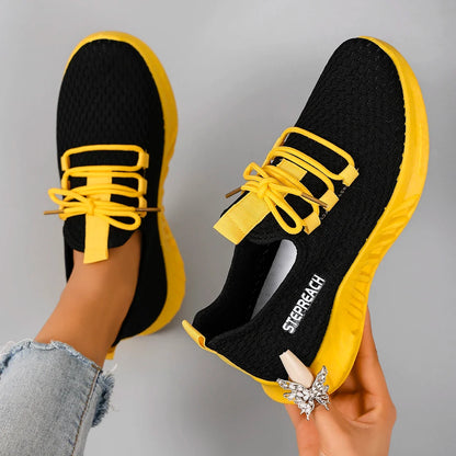 Women's Summer Breathable Mesh Flat Shoes, Women's Shoes, Casual Sneakers Shoes, Clearance Free Shipping