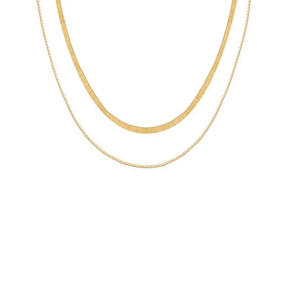 Stainless Steel Heart-shaped Pendant Necklace Metal Waterproof Jewelry For Women