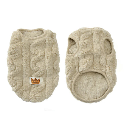 Soft Cozy Cat Clothes Autumn Winter Warm Fleece Sweatshirt for Small Dogs Puppy Kitten Jacket Coat Pet Sphynx Costume Sweater