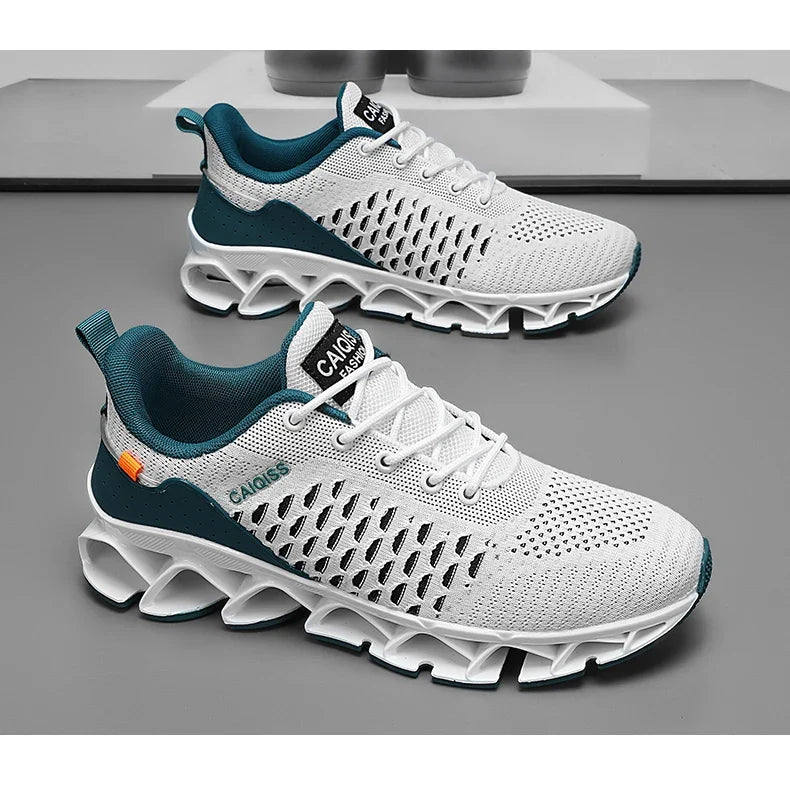 Casual Sneakers Mens Shock-absorb Running Shoes Lightweight Breathable Sports Shoes for Men 2026 New Trendy Gym Trainers for Man